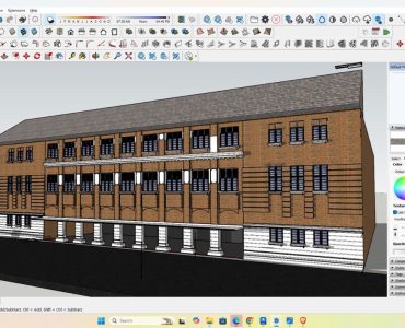 3D Architectural Modeling of Royal College