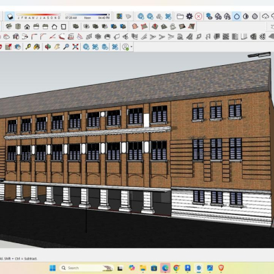 3D Architectural Modeling of Royal College
